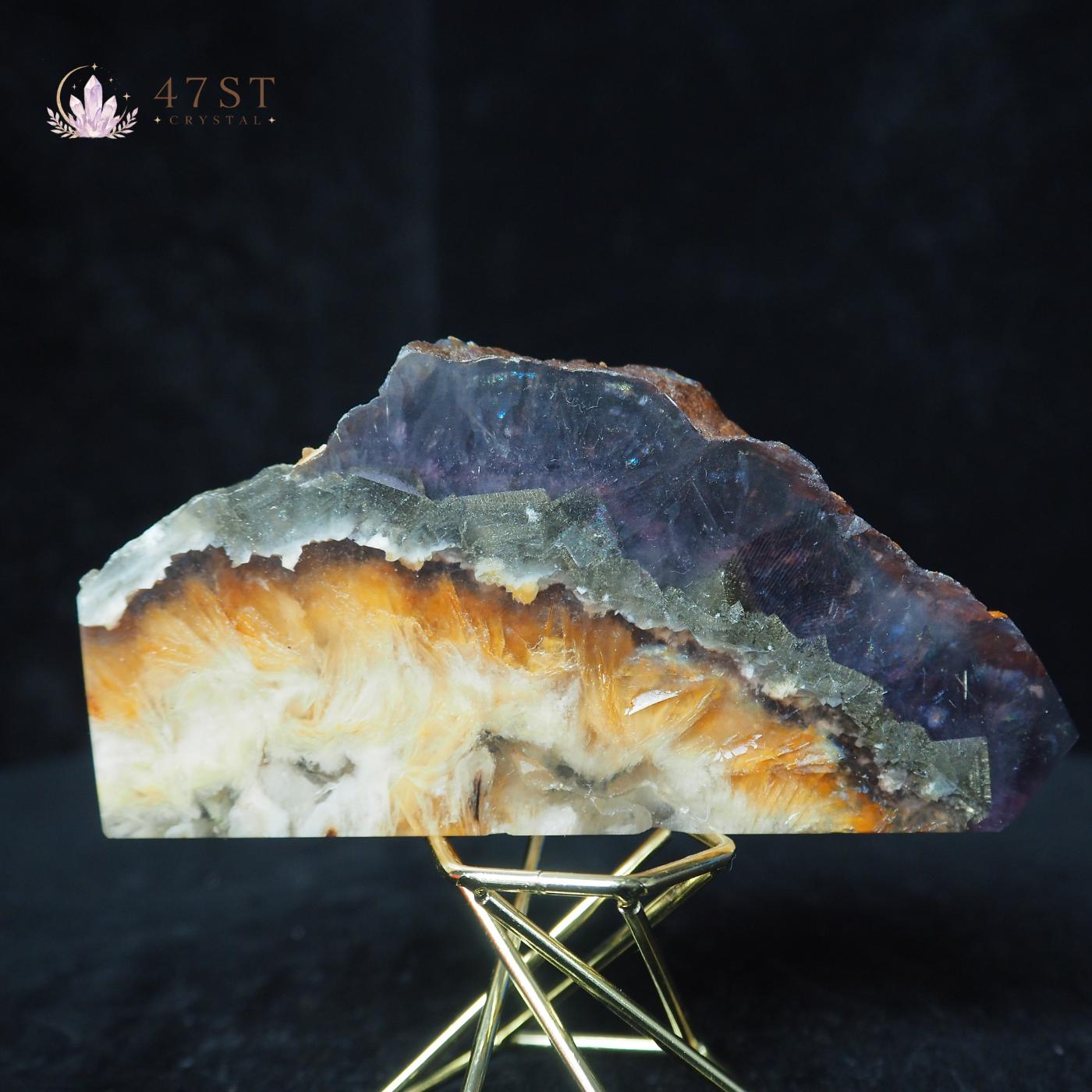 Super 7 Fluorite Slab