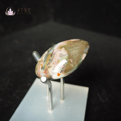 Moss Agate Palm Stone