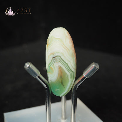 Green Sardonyx Palm Stone