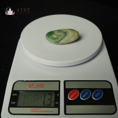 Green Sardonyx Palm Stone