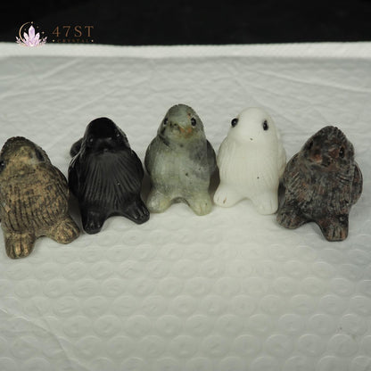 Multi-Material Mini Bird Carving