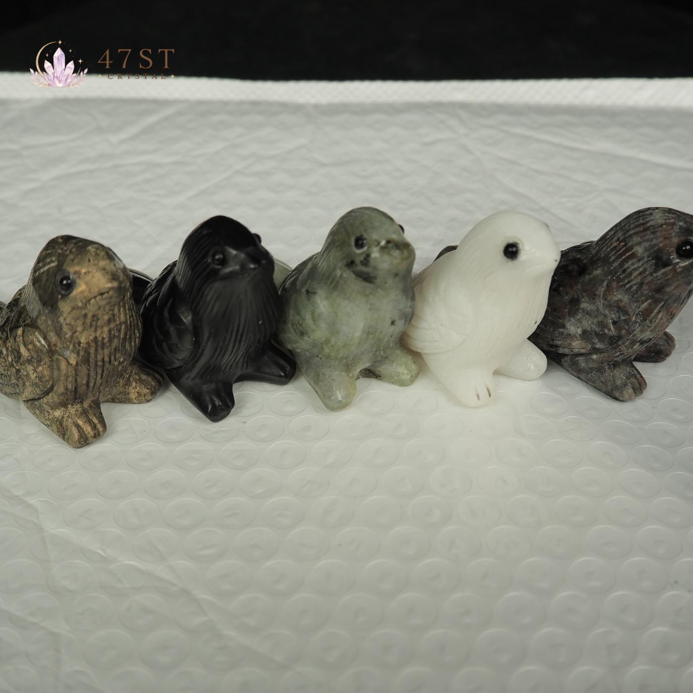 Multi-Material Mini Bird Carving