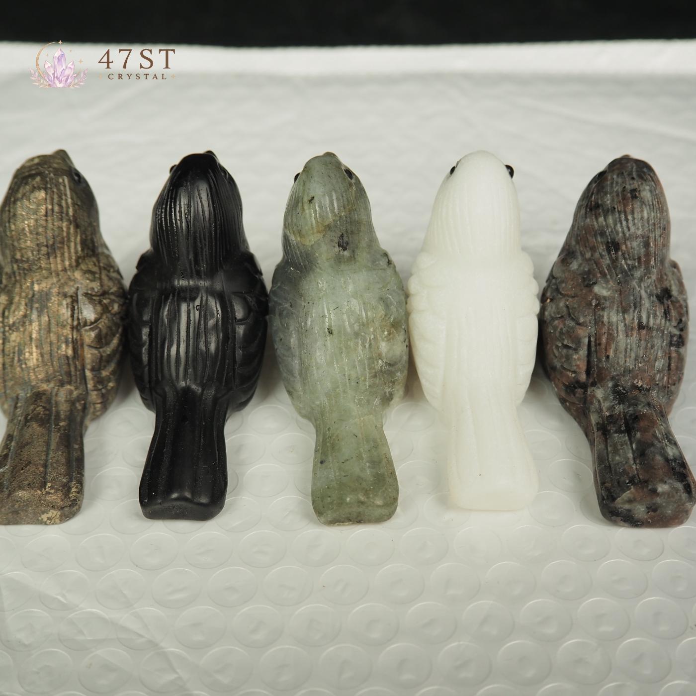 Multi-Material Mini Bird Carving