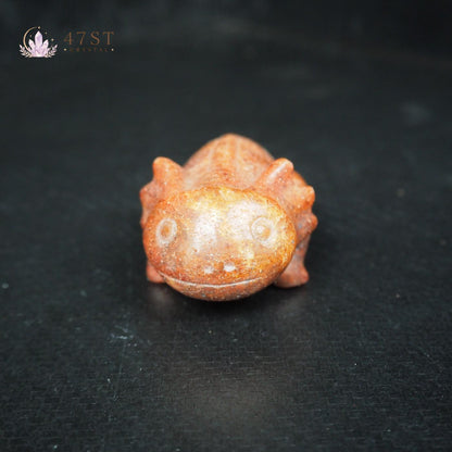 Hongshan Red Jasper Axolotl