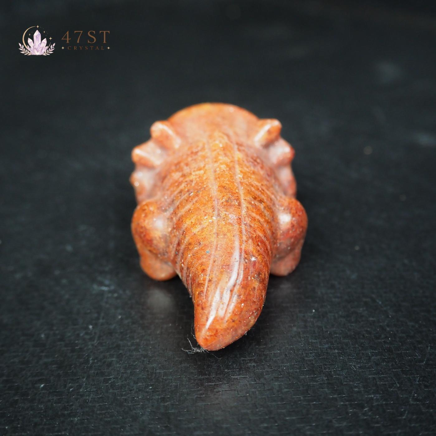 Hongshan Red Jasper Axolotl