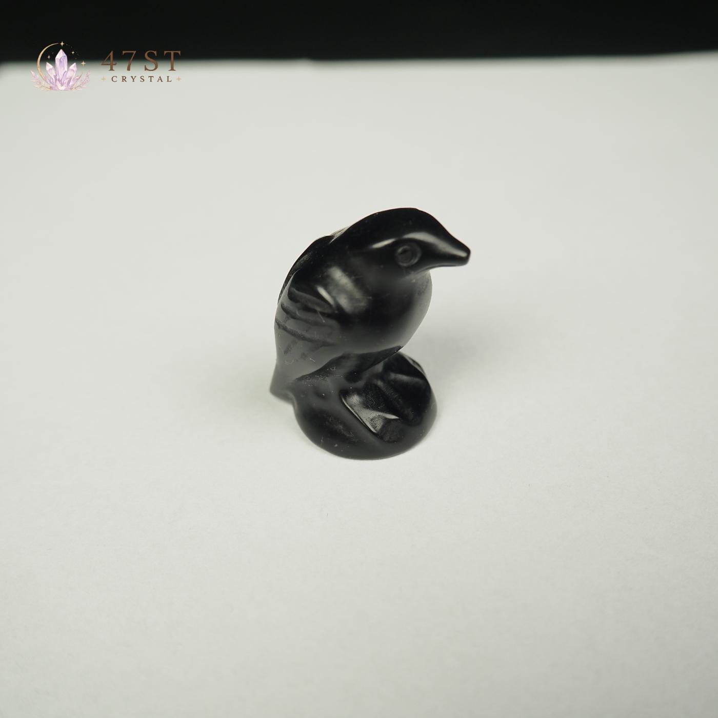 Mini Obsidian Crow