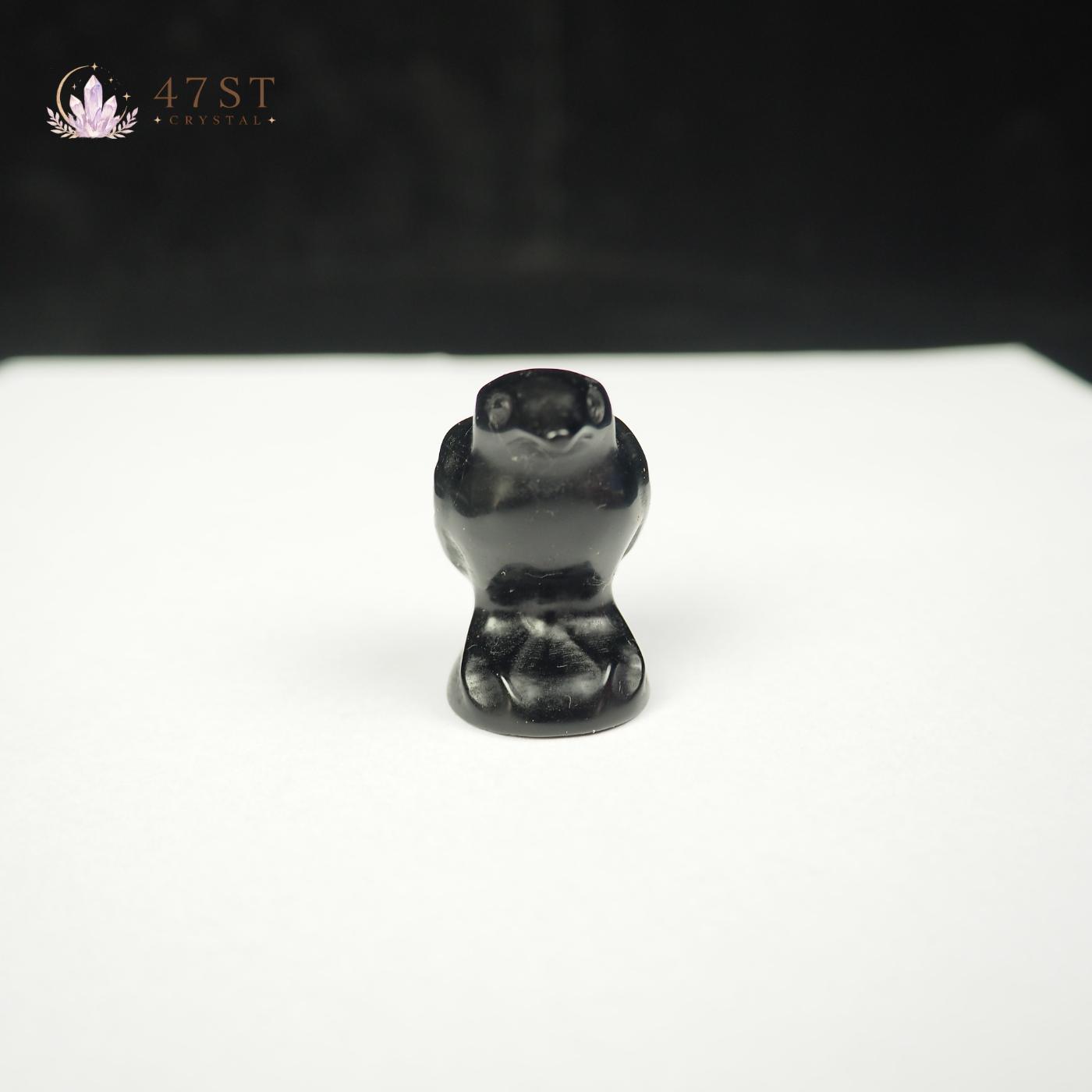 Mini Obsidian Crow