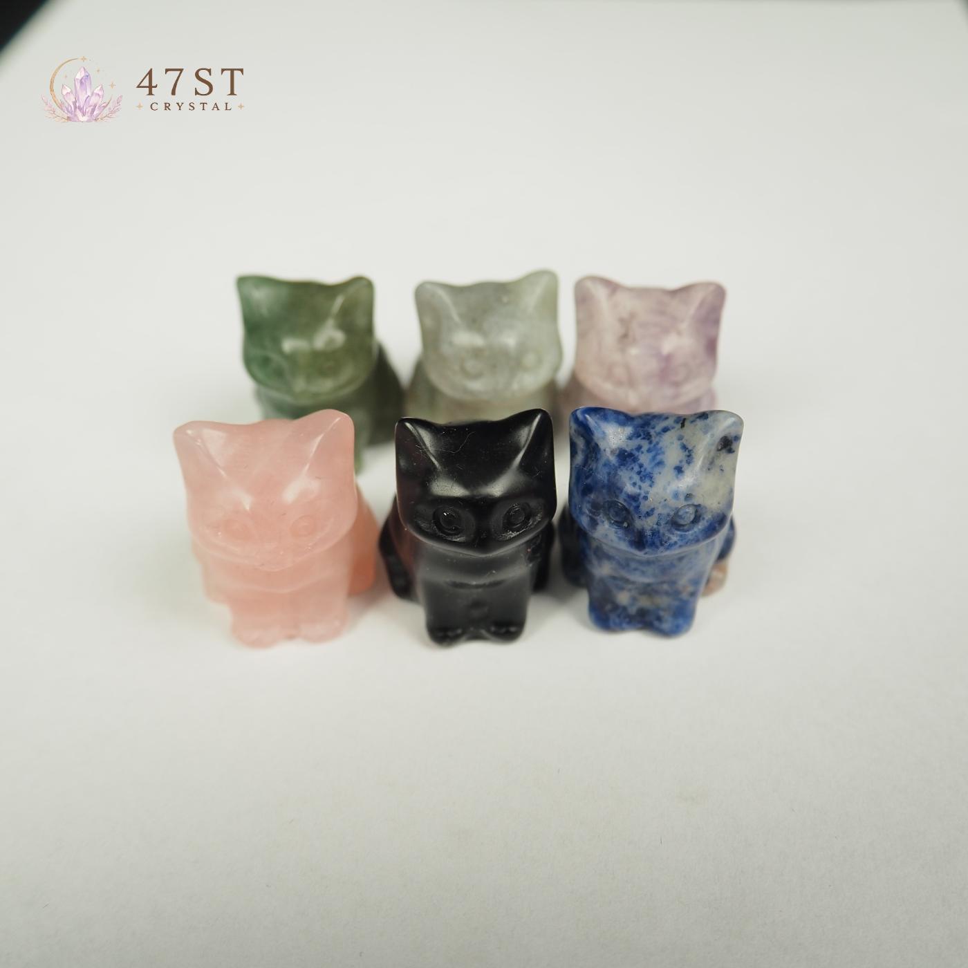 Multi-Material Mini Cat Carving