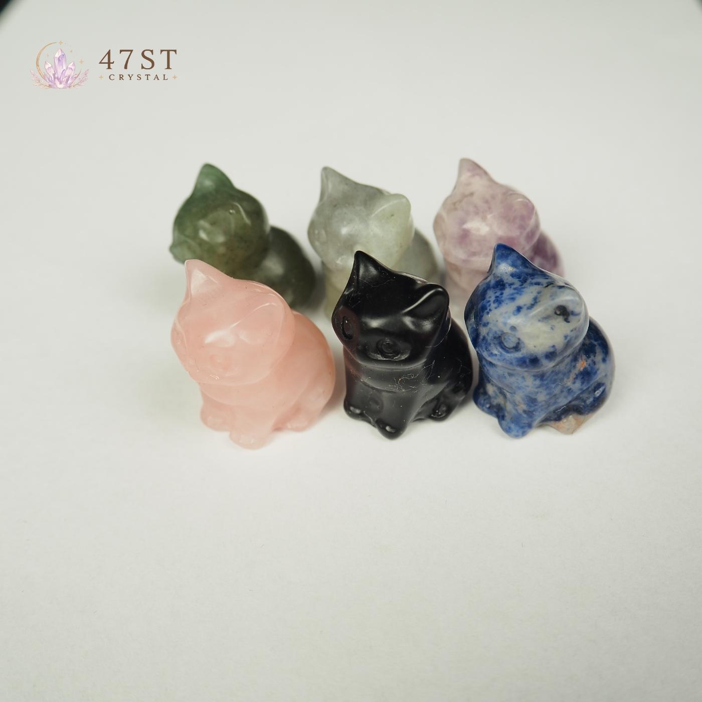 Multi-Material Mini Cat Carving