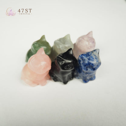 Multi-Material Mini Cat Carving