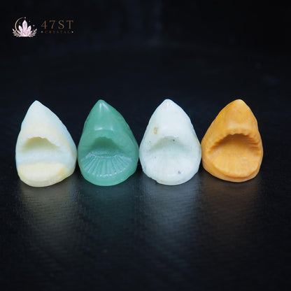 Multi-Material Mini Shark Head Carving