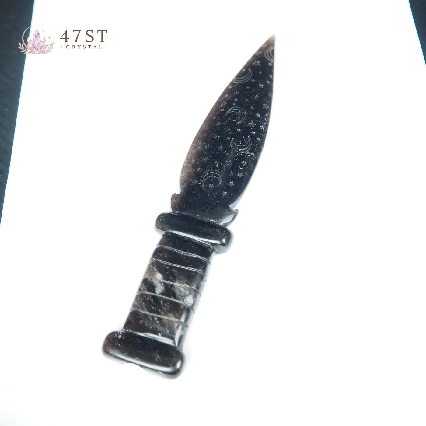 Ice Obsidian Dagger