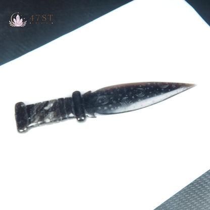 Ice Obsidian Dagger