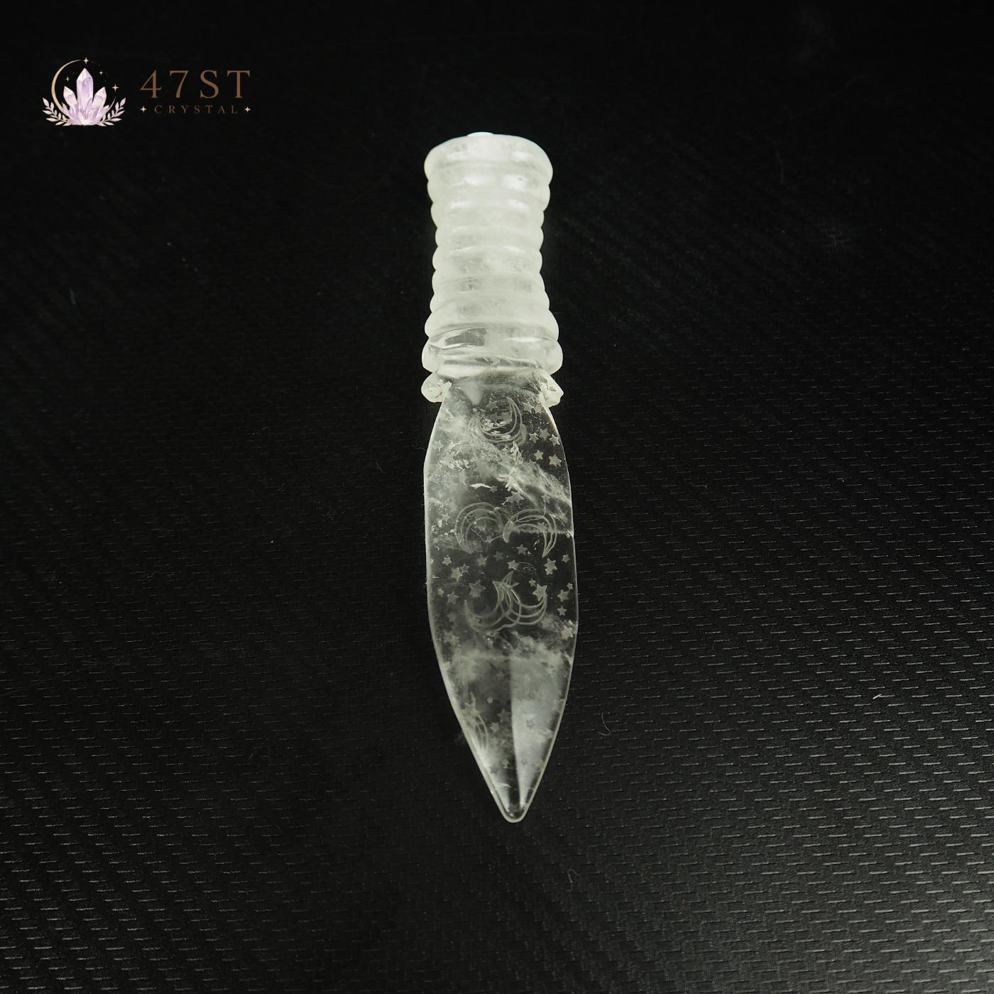 Clear Quartz Dagger