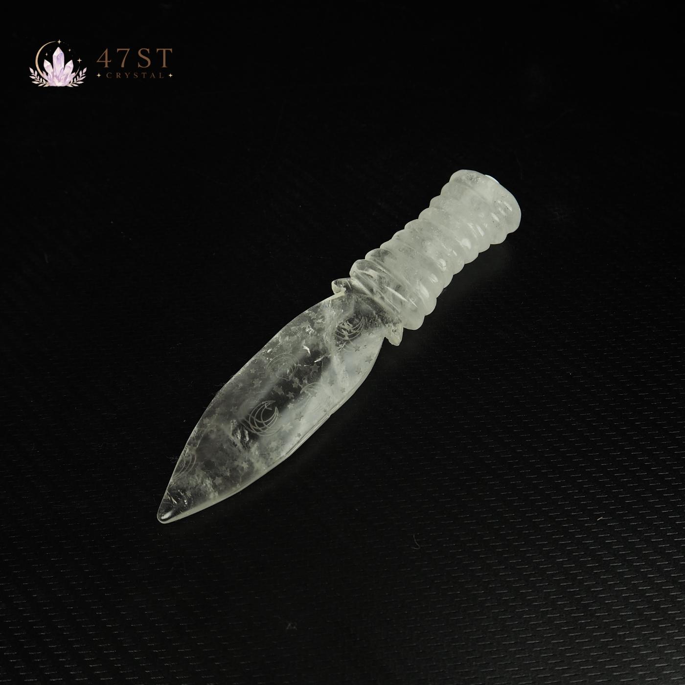 Clear Quartz Dagger