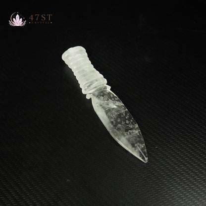 Clear Quartz Dagger