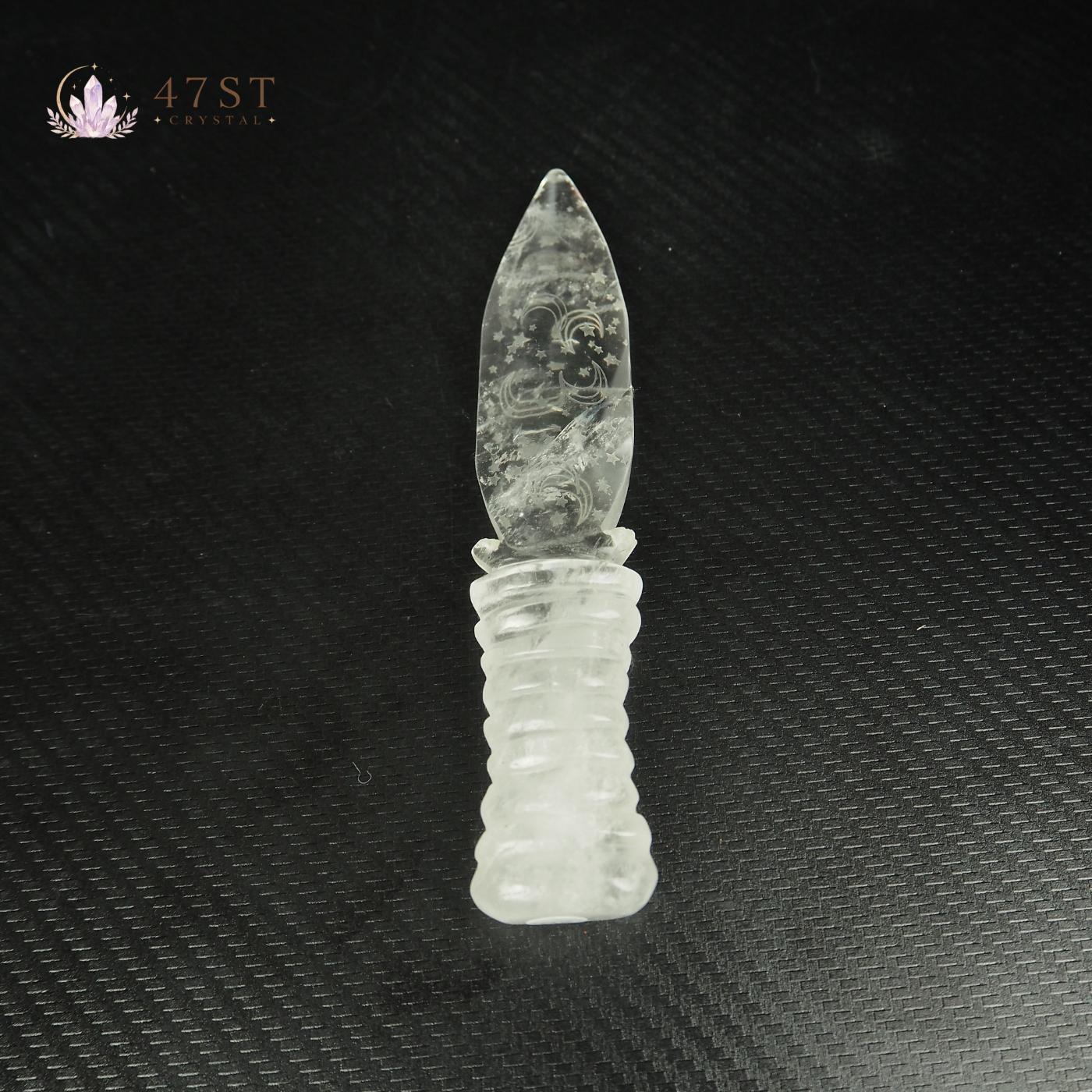 Clear Quartz Dagger