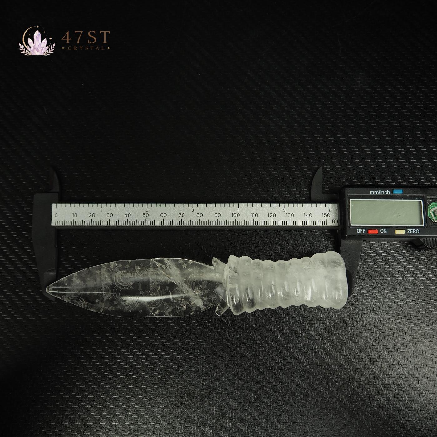 Clear Quartz Dagger