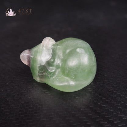 Fluorite Sleeping Cat