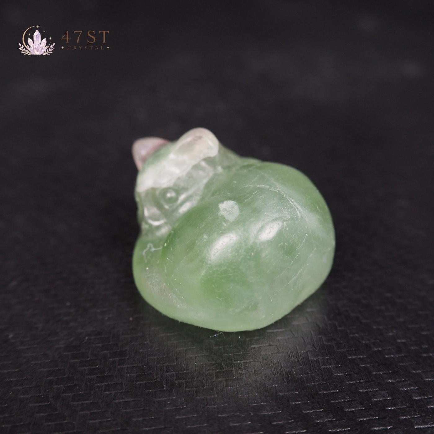 Fluorite Sleeping Cat