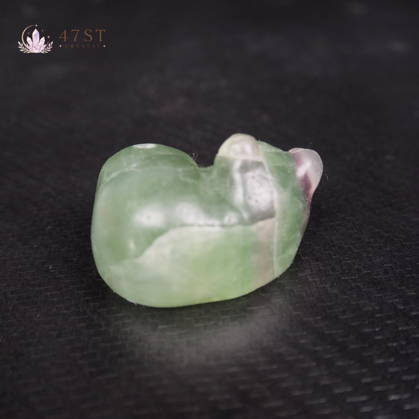 Fluorite Sleeping Cat