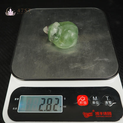 Fluorite Sleeping Cat
