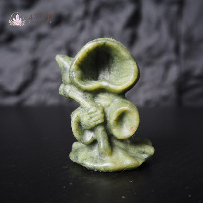 Serpentine Grim Reaper Carving