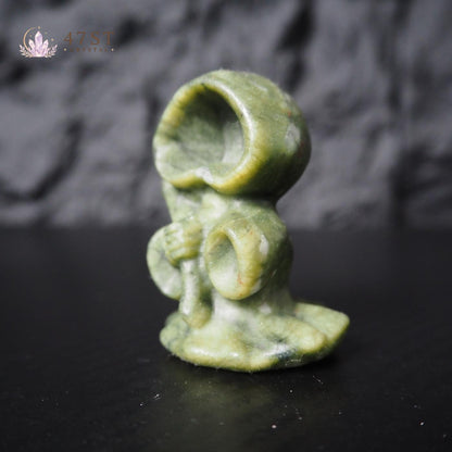 Serpentine Grim Reaper Carving