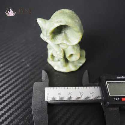Serpentine Grim Reaper Carving