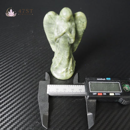 Serpentine Angel Carving