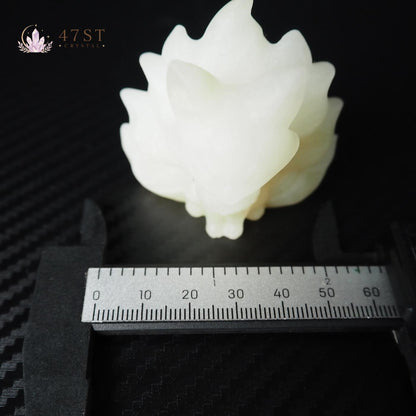 Afghan Jade Nine Tail Fox Carving