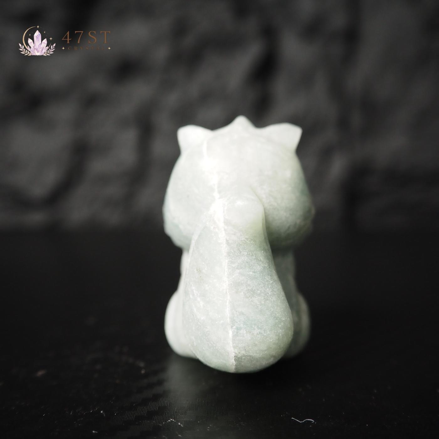 Blue Aventurine Squirrel Carving