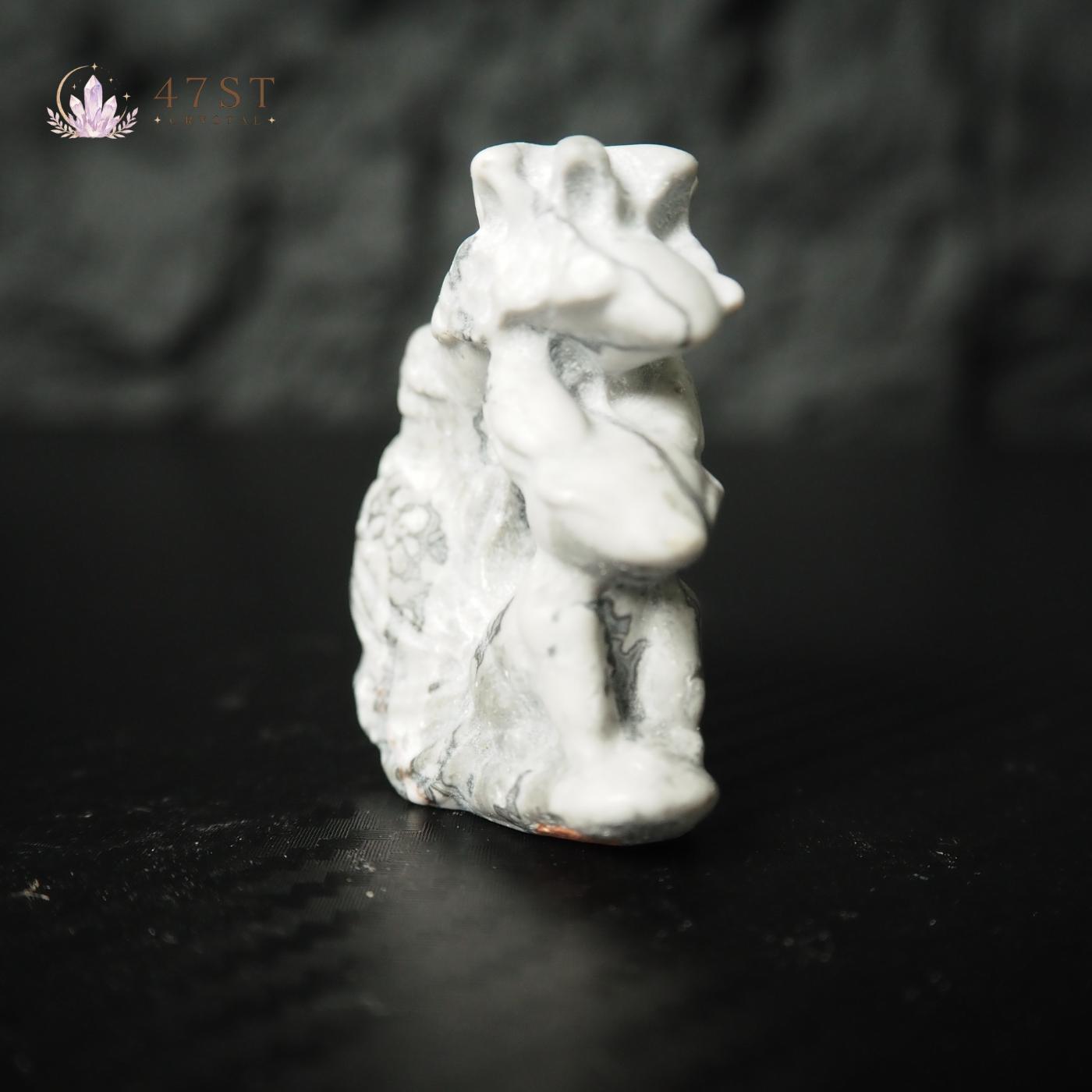 YinYang Jade Fox Carving