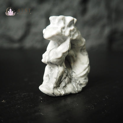YinYang Jade Fox Carving