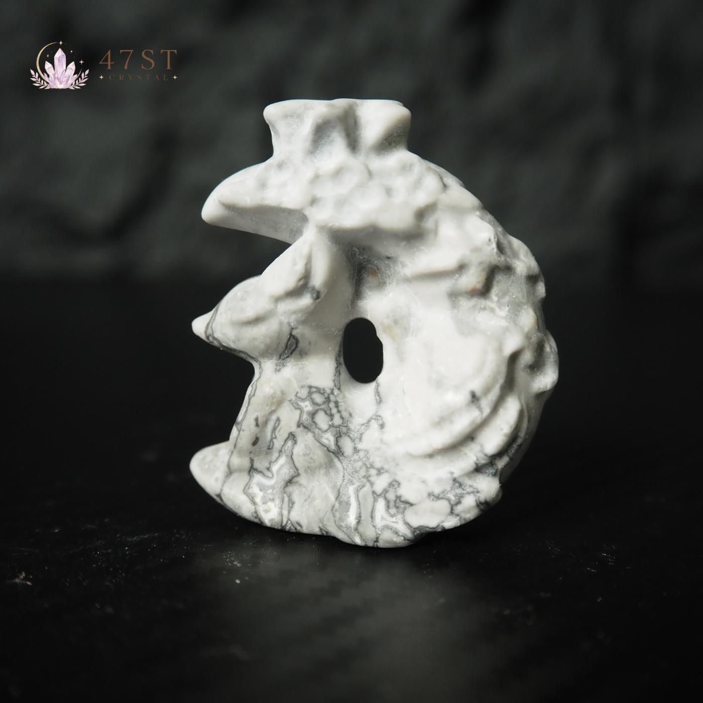 YinYang Jade Fox Carving