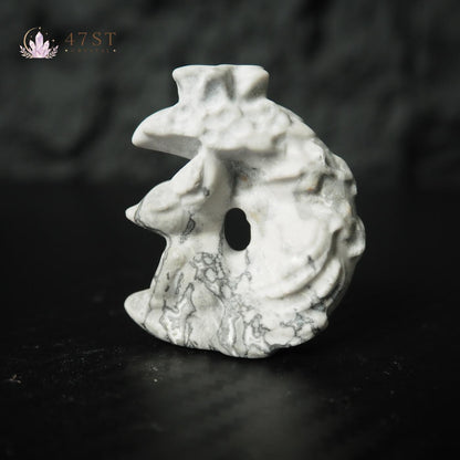 YinYang Jade Fox Carving