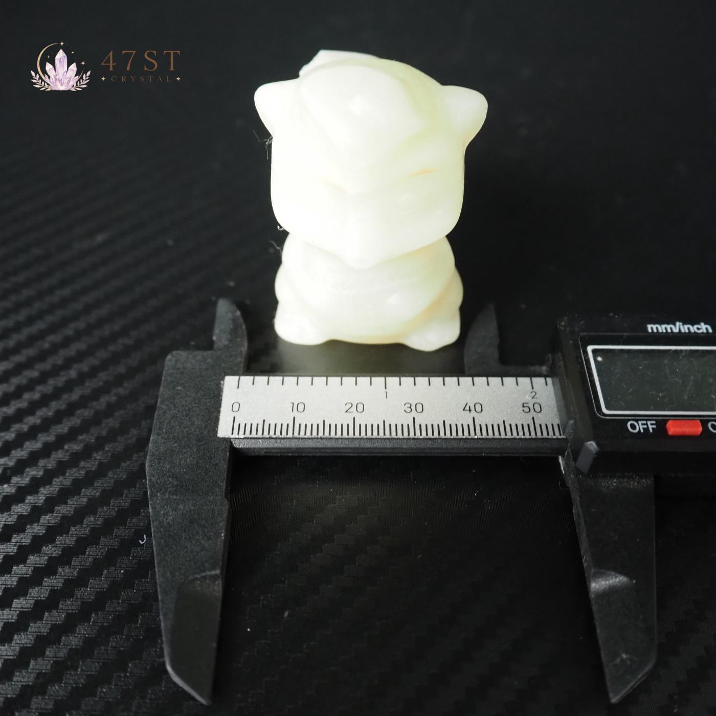Afghan Jade Squirrel Carving