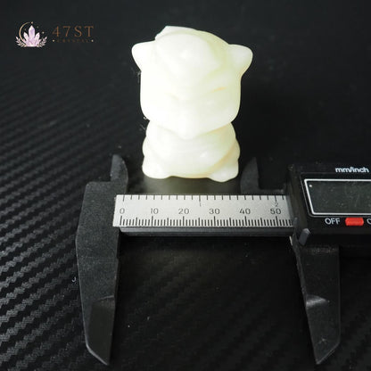 Afghan Jade Squirrel Carving