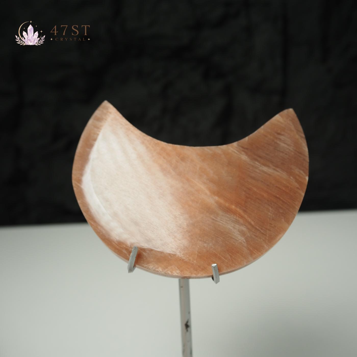 Peach Moonstone Moon