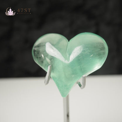 Fluorite Heart
