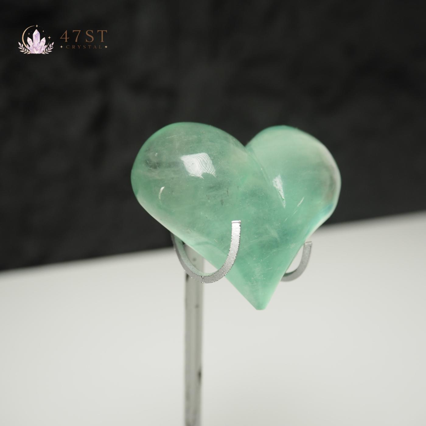 Fluorite Heart
