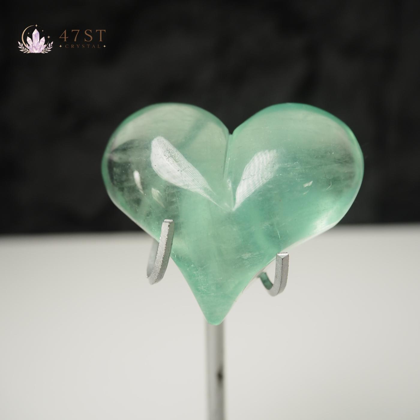 Fluorite Heart