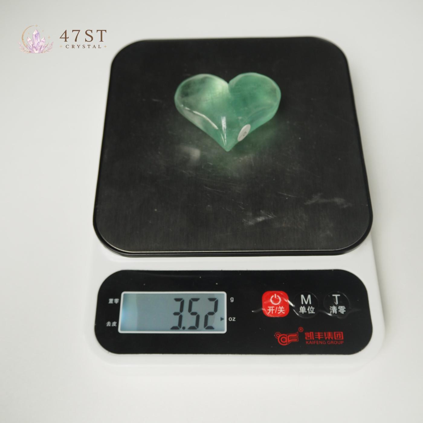 Fluorite Heart