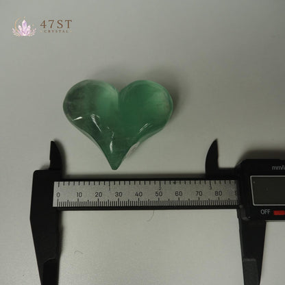 Fluorite Heart