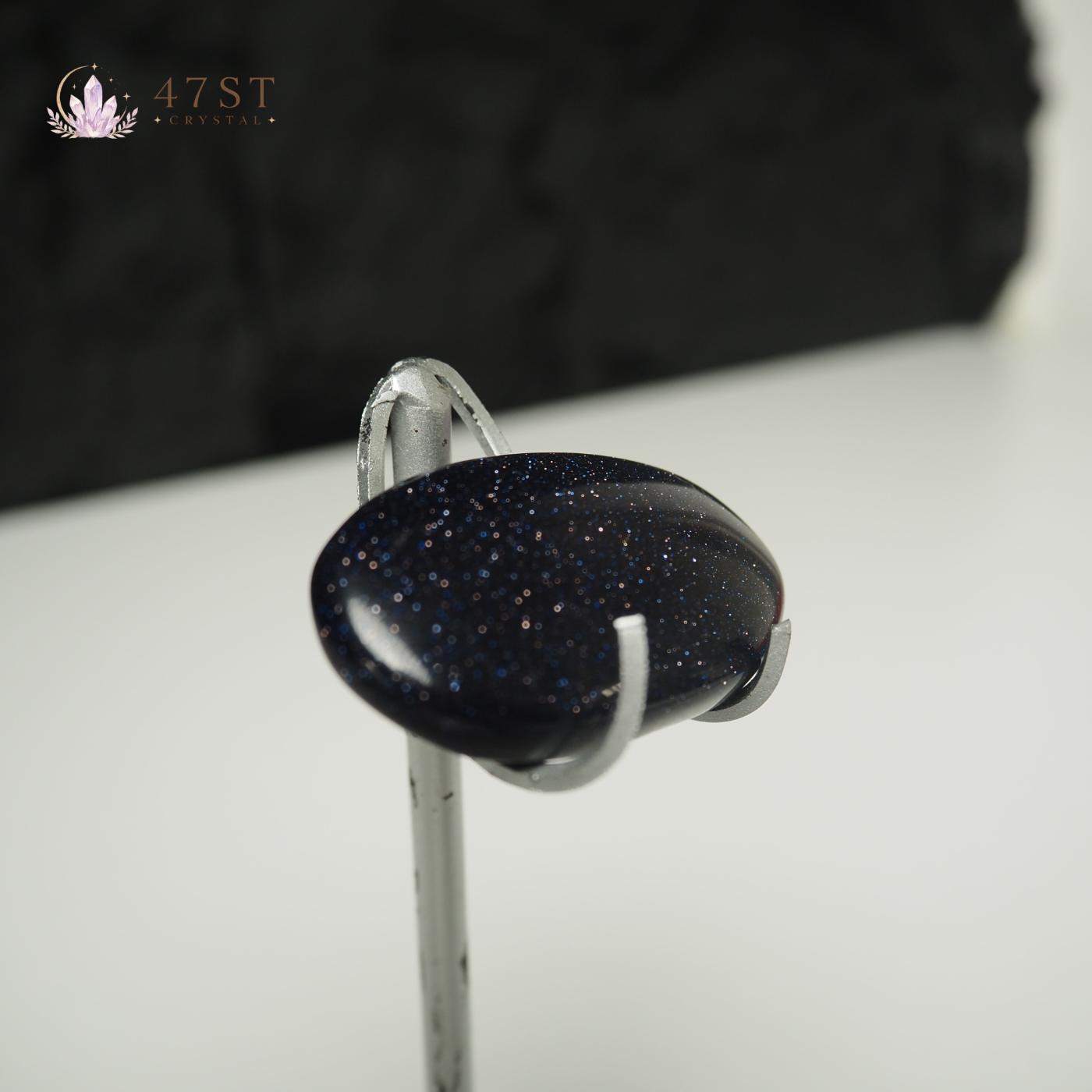 Blue Sandstone Palm Stone