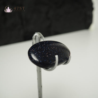 Blue Sandstone Palm Stone