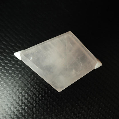 Rose Quartz Diamond Carving