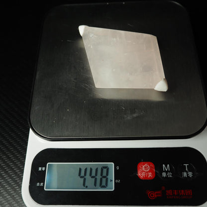 Rose Quartz Diamond Carving