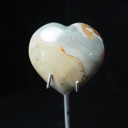 Polychrome Jasper Heart