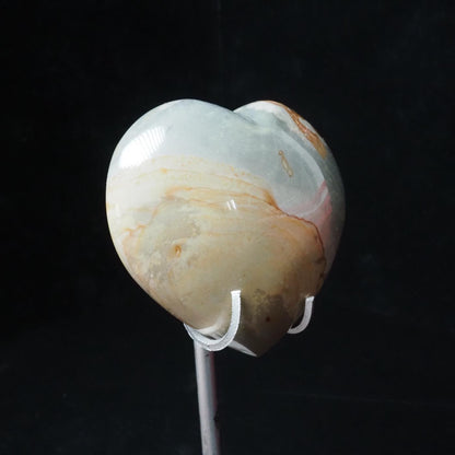 Polychrome Jasper Heart